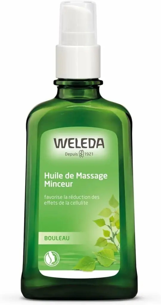 WELEDA - Huile de Massage Anti-Cellulite au Bouleau - Favorise la Réduction des effets de cellulite - NATRUE - Vegan - 100ml